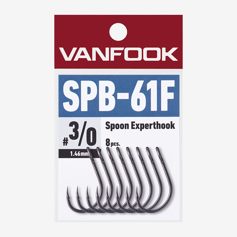 Spoon Experthook Medium Heavy Micro Barb - VANFOOK : Premium Japanese  Fishing Hook Brand