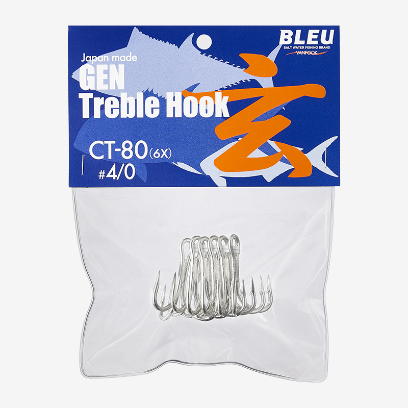Treble Hook Extra Heavy - VANFOOK : Premium Japanese Fishing Hook Brand