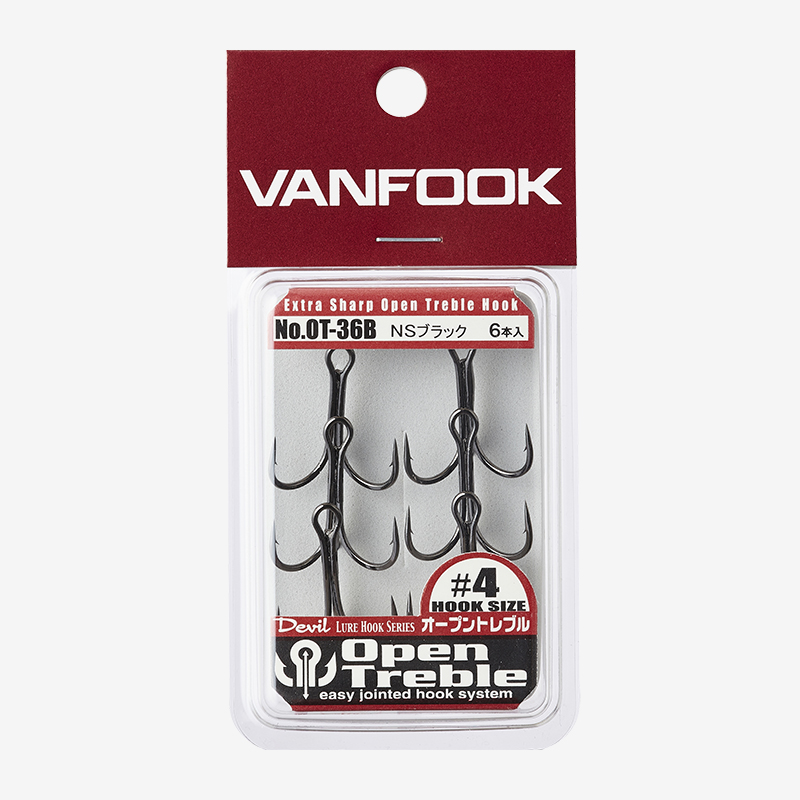 Vanfook PL-59 Single Hook Size 4 2727 