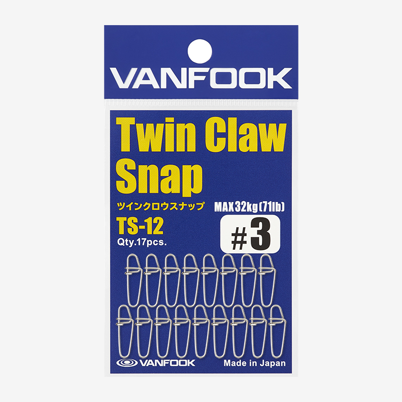 Twin Claw Snap - VANFOOK : Premium Japanese Fishing Hook Brand