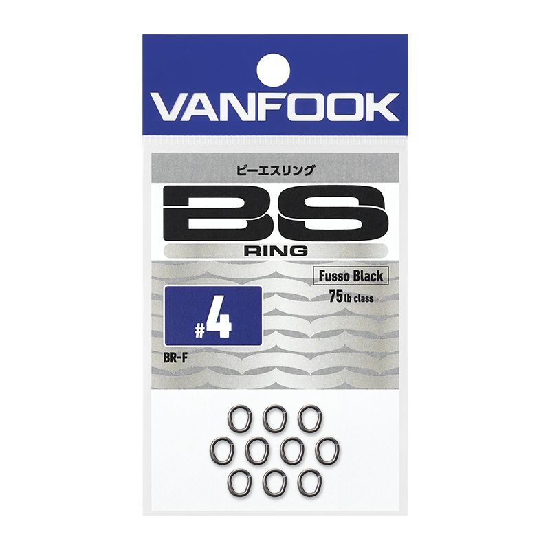  VANFOOK BT-F33B Salt Feather Treble WH*BL #8