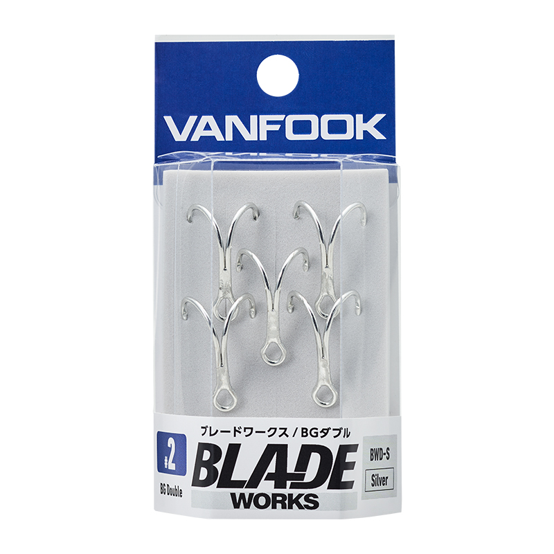 New Products: Double Hooks for Blade Game [Saltwater >>> Casting] - VANFOOK  : Premium Japanese Fishing Hook Brand